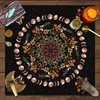 Moonflower Tarot Card Table Cloth for Readings – Decorative Altar