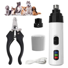 Xumann Xumann Electric Dog Nail Grinders Silent, Super Quiet Silent Groom Pro