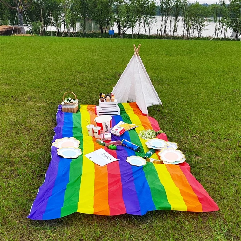 flyorigin Tablecloth Tablecloth, Ideal for Birthday Parties, Carnival, Baby Shower,