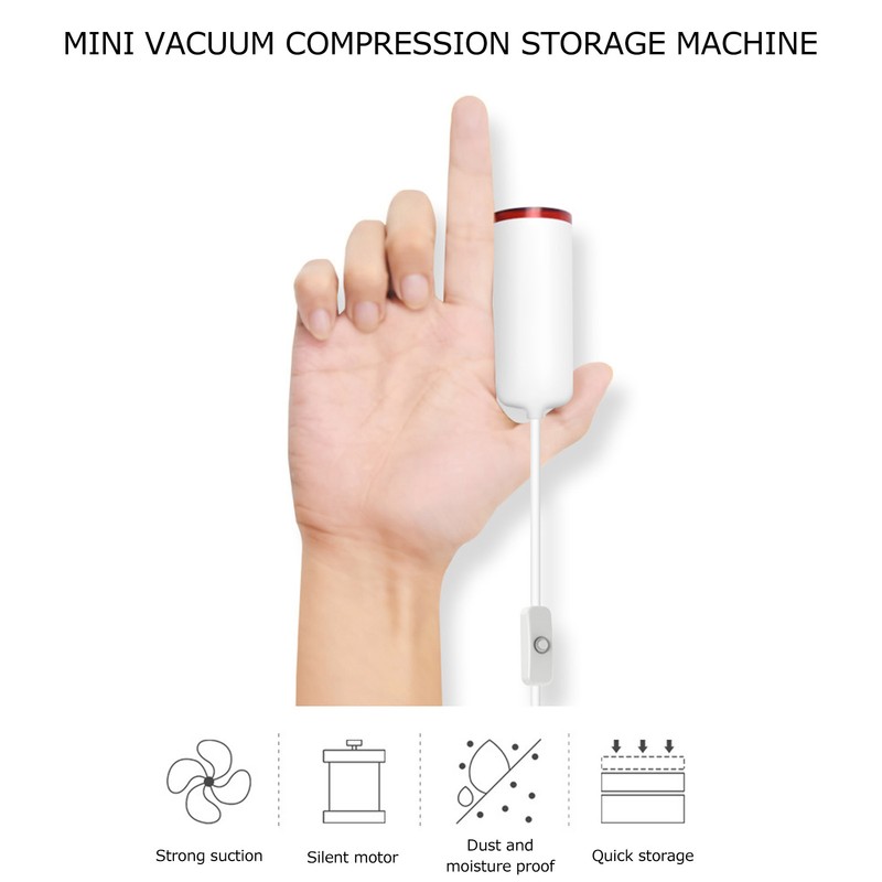 Electric Automatic Vacuum Pump Mini Portable USB Powered Vacuum Suction