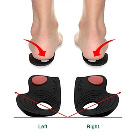 PEDIMEND O/X-Leg Orthopedic Insoles (2PAIR) - for Correcting O-Legs, Arch Collapse, Splayed Feet, etc. - Unisex - Foot Care (S: UK 3.5-5.5)