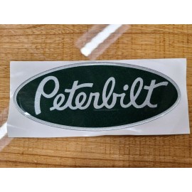 Peterbilt synergy green replacement peterbilt decal emblem genuine oem size & fit pbe-grns