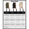 Amy Babe Womens Satin Silk High Waist Slit Midi Skirt