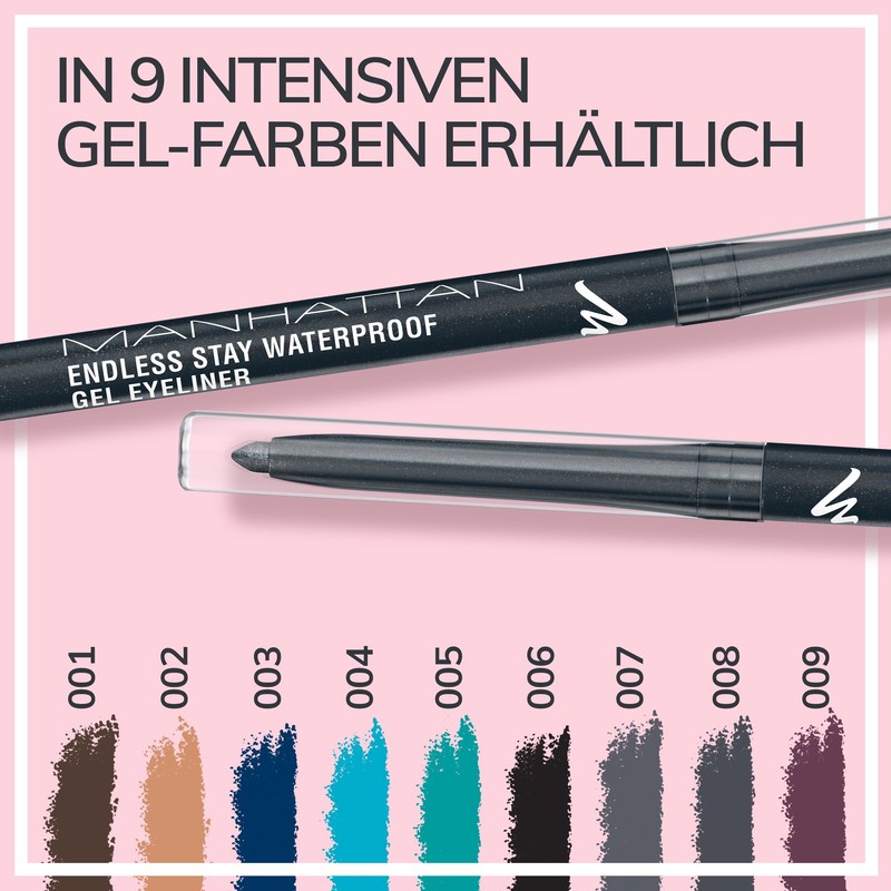 Manhattan Endless Stay Waterproof Gel Eyeliner