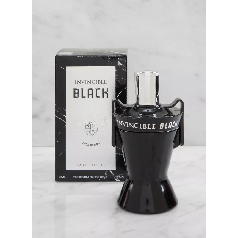 Mirage Brands INVINCIBLE BLACK Men's Cologne 3.4 Oz EDT Spray