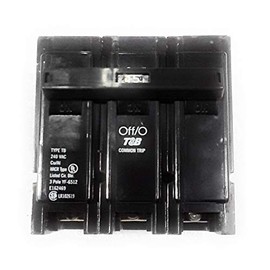 TB315 T&B 3 Pole 15Amp 240VAC PO Circuit Breaker
