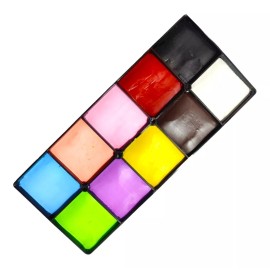 Mia Terra Cosmetics Maquillaje Body Paint Teatro Pintacaritas Base Agua Pastel