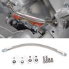 Cylinder Head Coolant Steam Port Crossover Hose Kit Replacement for