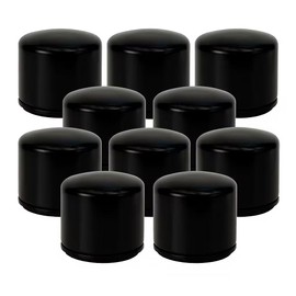 10-Pack Premium Replacement Oil Filter 49065-0721BK Compatible with Kawasaki FB460V, FC420V, FC540V, FD501D, FD590V, FR651V, FR691V Engines