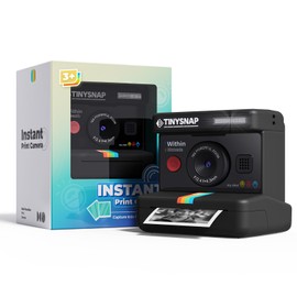 Kids Camera Instant Print, Christmas Birthday Gifts for Girls and Boys Age 3-12,1080P Kids Instant Cameras That Print Photos,Portable Toddler Toy for 3 4 5 6 7 8 9 10 11 Year Old Boys (Black)