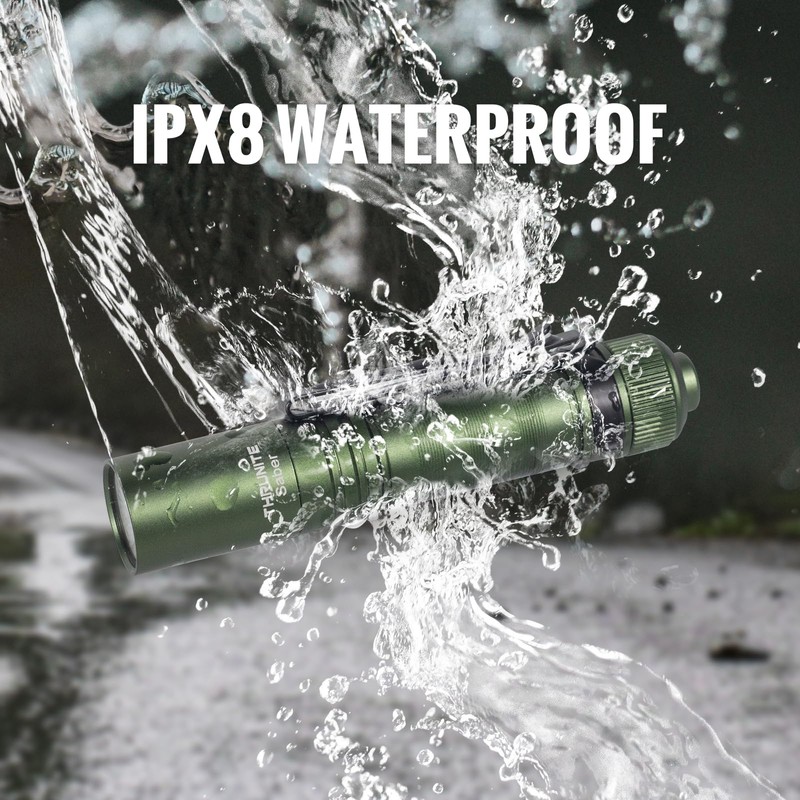 ThruNite Saber 659 Lumens AA Rechargeable Flashlight EDC, High Performance