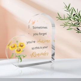 Mindfulness Gifts for Women,Inspirational Gifts for Women,Anxiety Gift,Positive Affirmation Gift,Proud of You Present,Motivational Desk Deco
