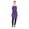 Uncommon Threads Unisex ADJ Butcher Apron 2 Section Pocket, Purple,