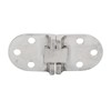 4PCS Door Hinge with Mounting Holes 316 Stainless Steel Hinge