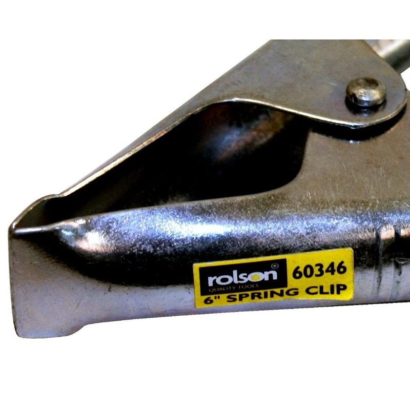 Rolson 60346 150 mm Steel Spring Clamp