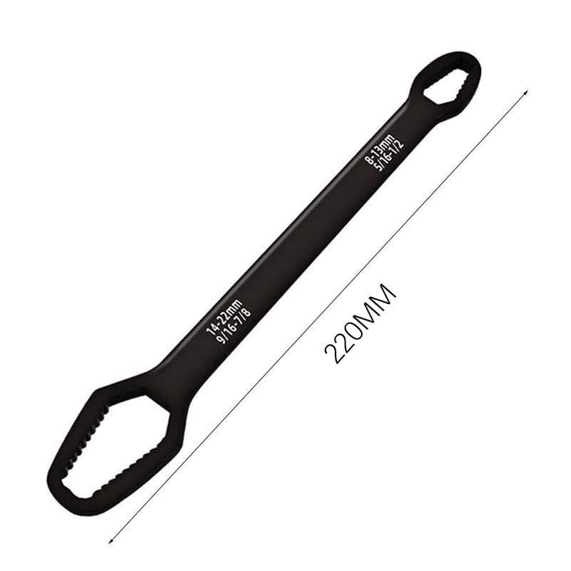 AIMALL Universal Plum Screw Nuts Wrench Self-Tightening lazy Wrench adjustable