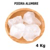 Piedra Alumbre Natural 4 Kg, Chica
