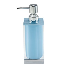 IZOD - Lotion Pump/Soap Dispenser, Sleek Resin Countertop Accessories, Dorm Room Essentials, Modern Home Decor (Marina Collection, White)