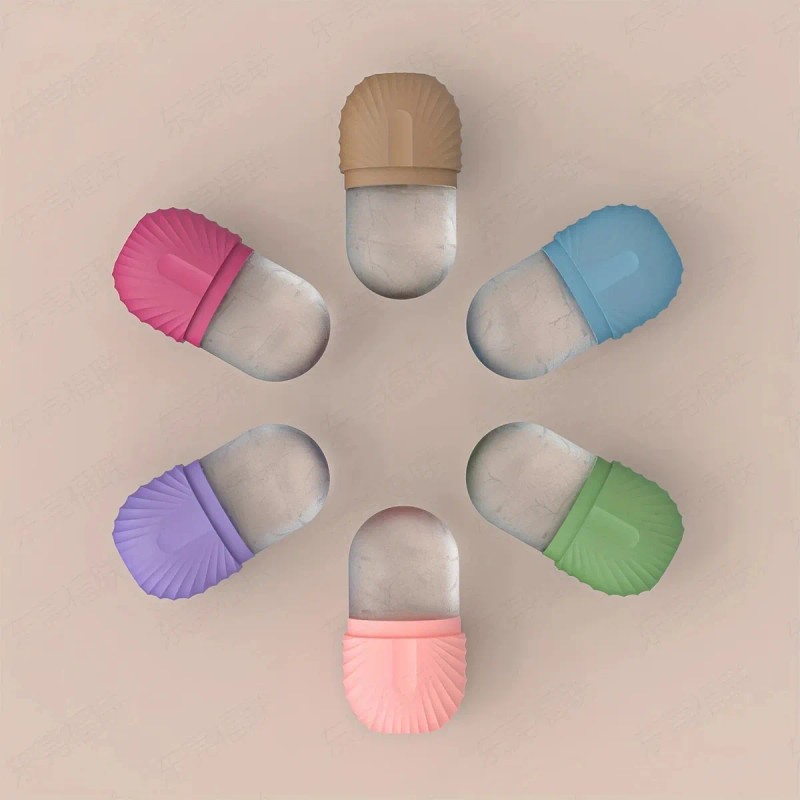 Rodillo Hielo Facial Silicona, Hieloterapia Pro, Piel Glow Surtidos