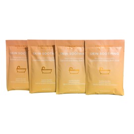 Camille Beckman Oatmeal & Honey Bath Soak, Skin Soothing, 2 Oz (Pack of 4)