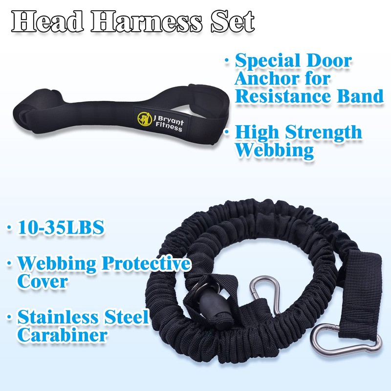 J Bryant Neck Harness Head - Weight Lifting with Resistance