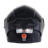 Hoken Helmets - Flip up Double Visor with Black Visor,