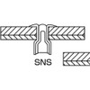 LOBTEX SNS64095MP S-Bolt Round Head Eco Pack Steel/Steel (Pack of