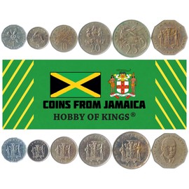 Set of 10 Collectible Coins from South and North America, Europe, Asia, Africa and the Middle East, Coin Sets from Around the World