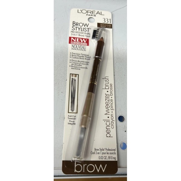L'Oréal Loreal Brow Stylist 3-in - 1 Brow Tool 331