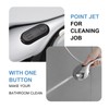 BWE 10 Inch Rain Shower Head with 9 Settings Handheld