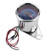 DC 12V Universal Motorcycle LED Display Tachometer Electronic Tach Meter
