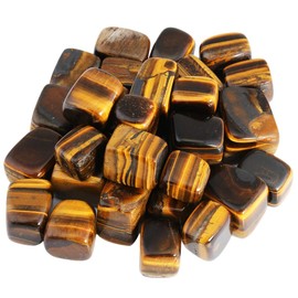 KYEYGWO 1lb Tumbled Gemstone for Wicca, Reiki, Healing Crystal, Irregular Stones (about 460 grams)
