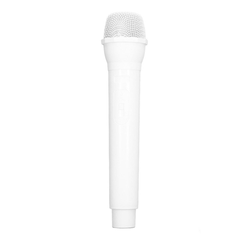 Microphone Props ABS Material Cosplay White 1:1 Scale Kids Photography