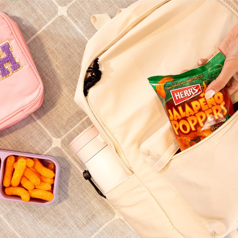 Herr's Jalapeño Poppers Flavored Cheese Curls - Made with Cheddar