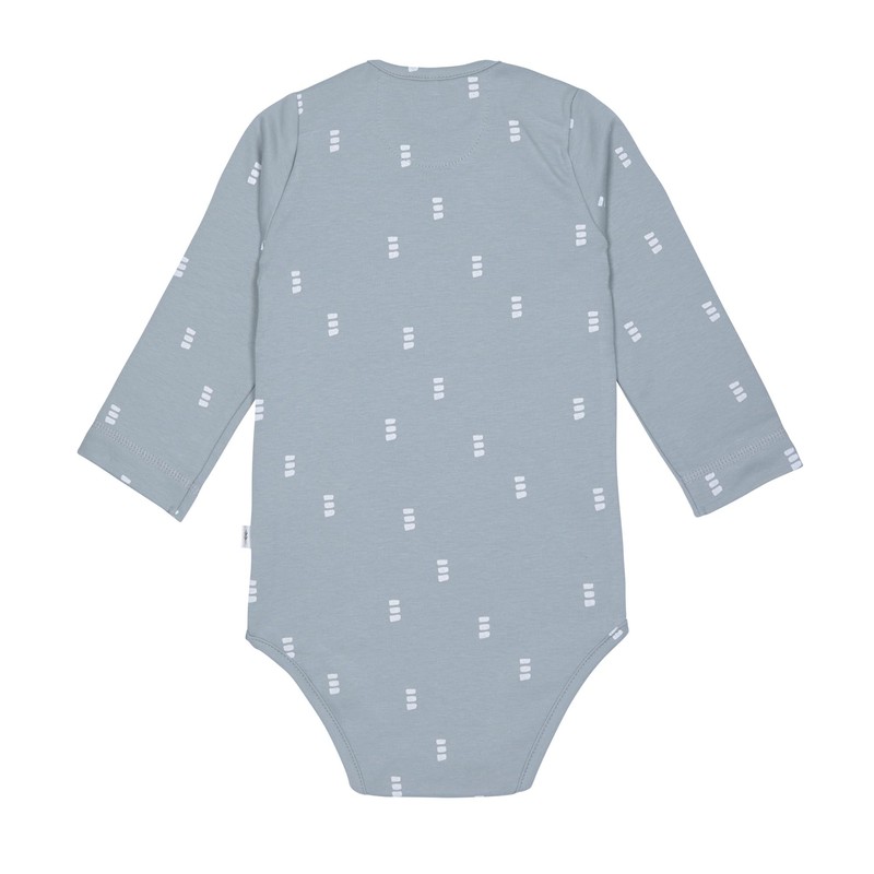 LÄSSIG Baby Bodysuit Long Sleeve Organic Cotton GOTS Certified with