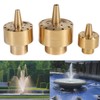 1/4" / 1/2" / 3/4" Fountain Nozzle Sprinkler Head, Brass