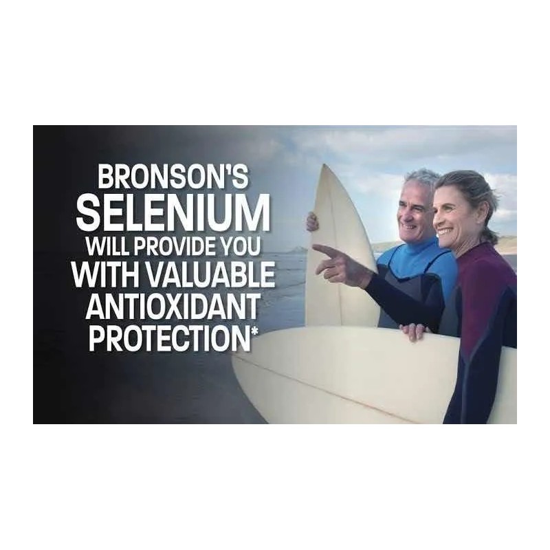 Selenio Selenium 200mcg (250 Cápsulas)bronson Hecho En E.u. Sabor Sin