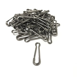 Orurdo qb500037a06n01 Snap Hawaii Hook #6 50 Pieces Chrome Black