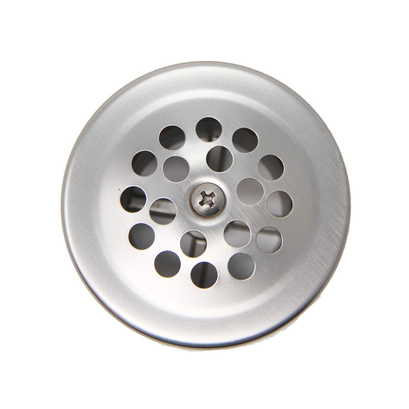 PF WaterWorks PF0972-BN Bathtub Drain Assembly (Drainshoe, Traditional Strainer &