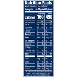 Planters Salted Cashews (12 ct Pack, 3 oz Packs)