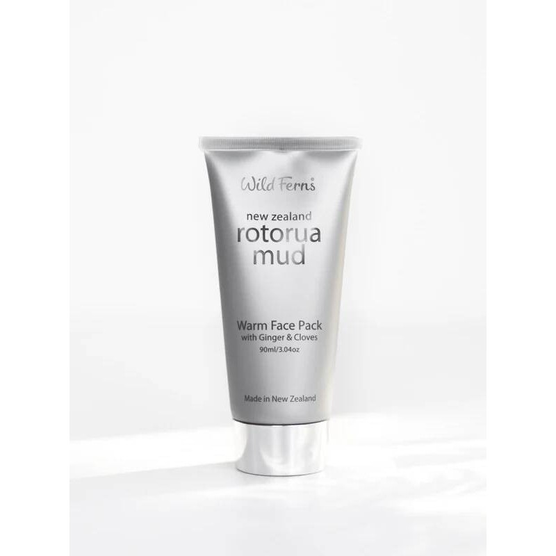 Wild Ferns-Rotorua Mud Warm Face Pack with Ginger & Cloves