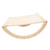 Wooden Cat Hammock Foldable Antislip Easy To Assemble Elevated Pet