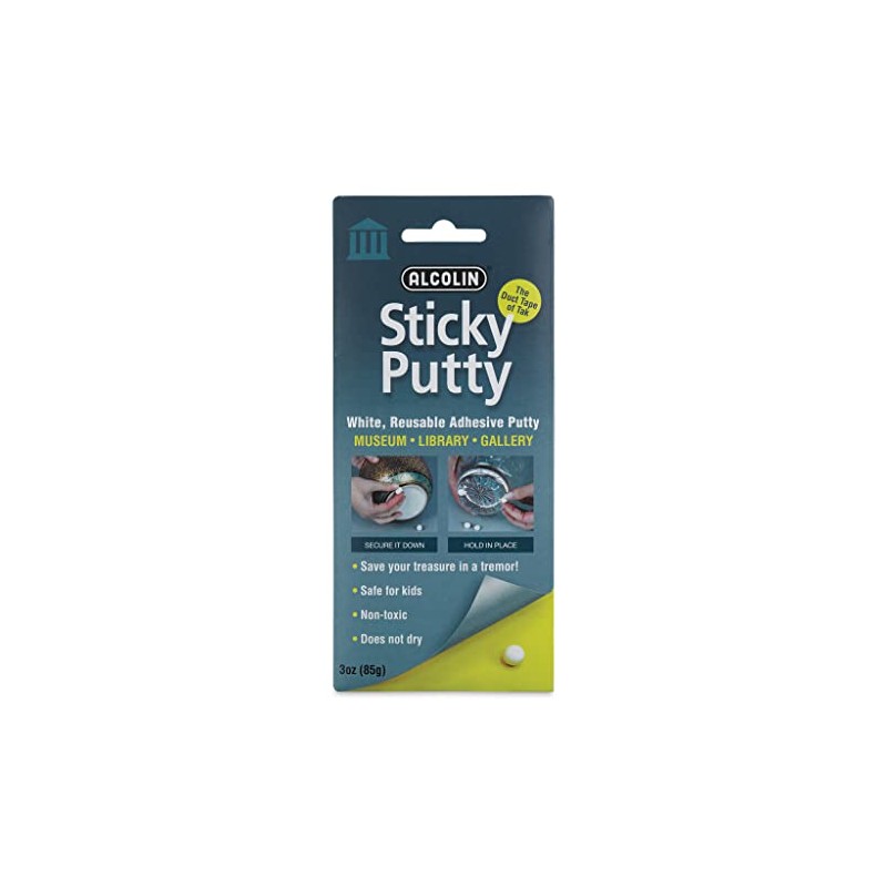 Sticky Putty Re-useable Poster Putty 3-Ounce Package (3-3-ounce Packs)