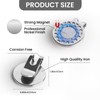 Golf Ball Marker Hat Clip Value 3/6/9/12 Pack, Magnetic Hat