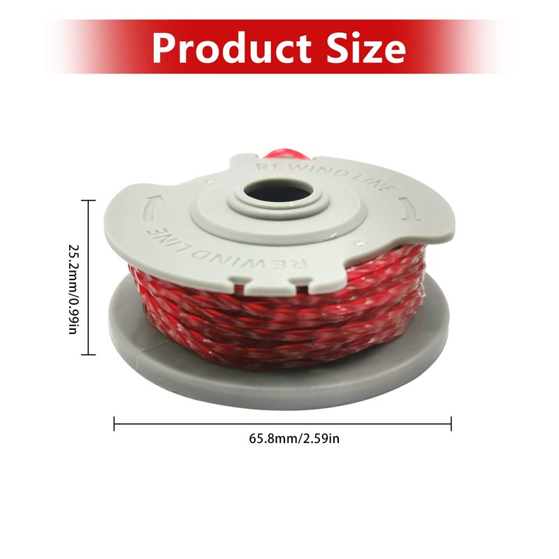 CDIYTOOL Replacement Line for Gardena Turbo Trimmer SmallCut 300, Gardena