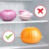 ZTFORUS Onion Keeper Set Fridge Food Saver to Contain Tomato