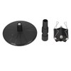 Msiud Model Painting Stand, Adjustable Height 360° Rotating Turntable Base