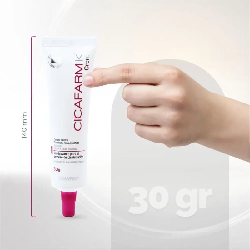 Crema Cicatrizante Heridas Recientes Cicafarm K 30g Centella
