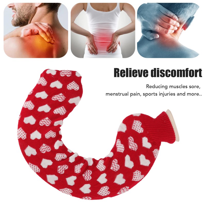 U Shaped Hot Water Bag Soft 1L Water Injection Neck