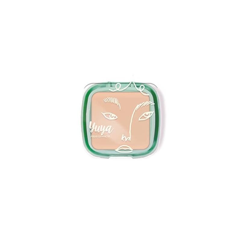 Yuya Polvo compacto matificante PC08, 12g